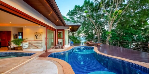 4 Bedroom Pool Villa with Sea View in Lamai, Koh Samui – For Sale