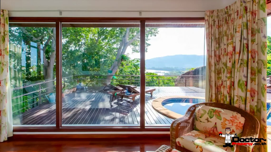4 Bedroom Pool Villa with Sea View in Lamai, Koh Samui – For Sale