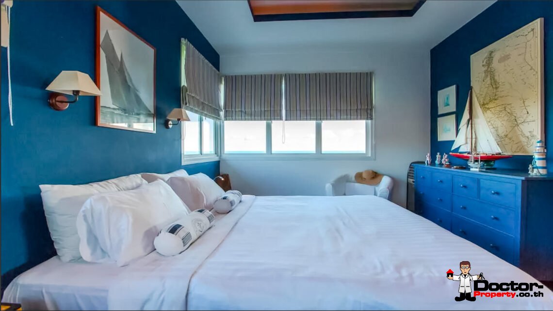 4 Bedroom Pool Villa with Sea View in Lamai, Koh Samui – For Sale