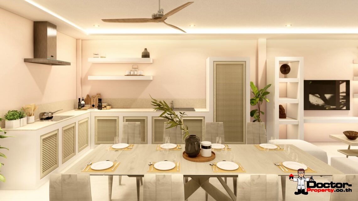 New Cozy 2 Bedroom Private Pool Villa in Mae Nam, Koh Samui – For Sale