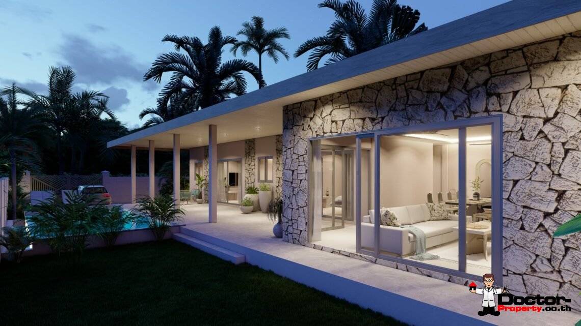 New Cozy 2 Bedroom Private Pool Villa in Mae Nam, Koh Samui – For Sale