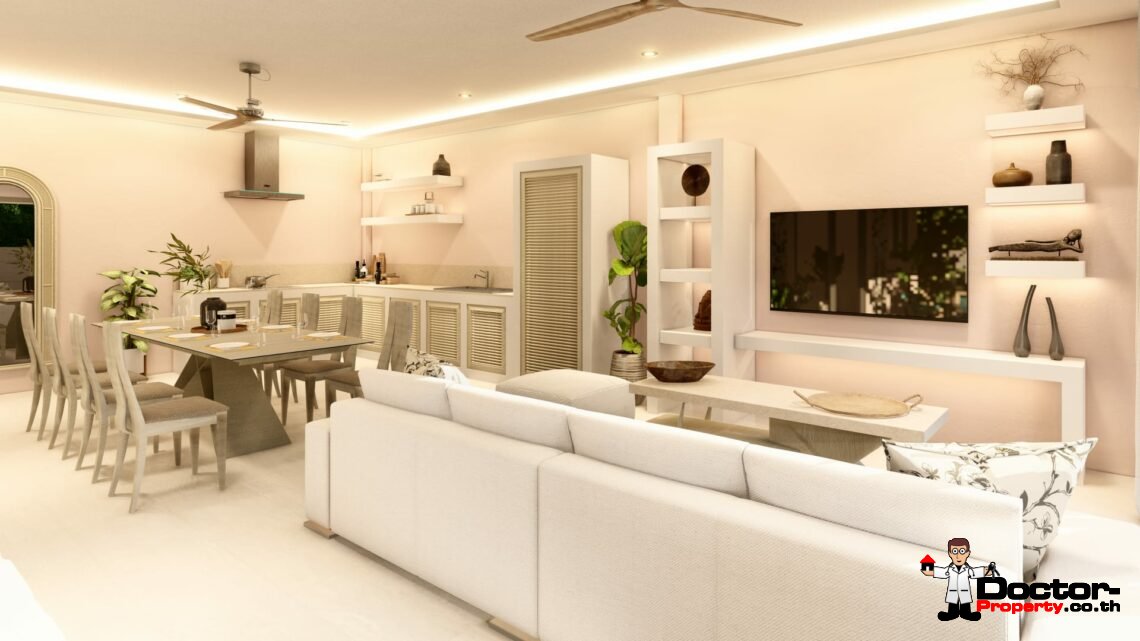 New Cozy 2 Bedroom Private Pool Villa in Mae Nam, Koh Samui – For Sale