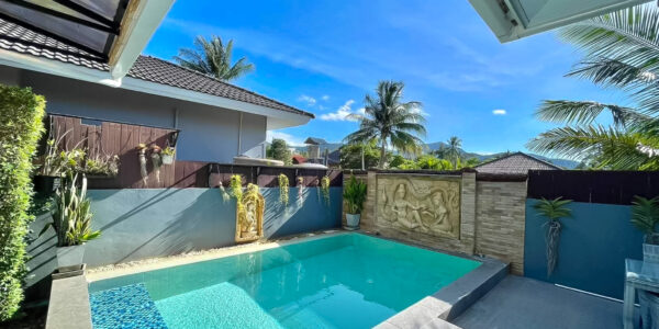 3 Bedroom Private Pool Villa in Mae Nam, Koh Samui – For Sale