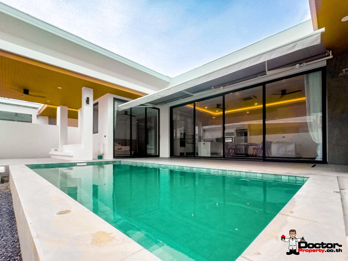 New 3 Bedroom Private Pool Villa Near Fishermans’ Village in Bo Phut, Koh Samui – For Sale