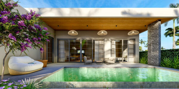 New 2-3 Bedroom Private Pool Villa Near Santiburi Samui Country Club in Mae Nam, Koh Samui – For Sale