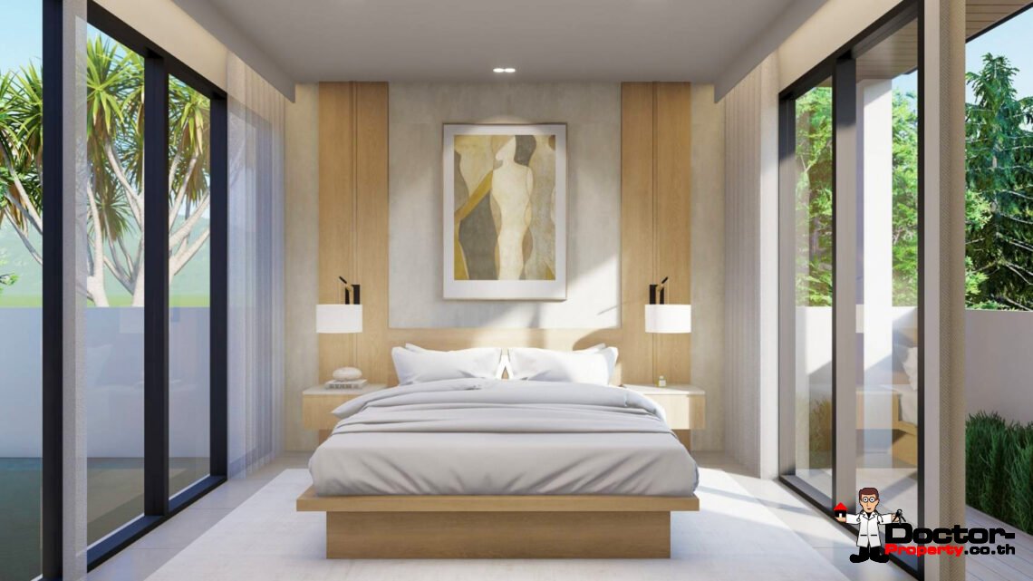 New 2 Bedroom Private Pool Villa in Chaweng, Koh Samui – For Sale