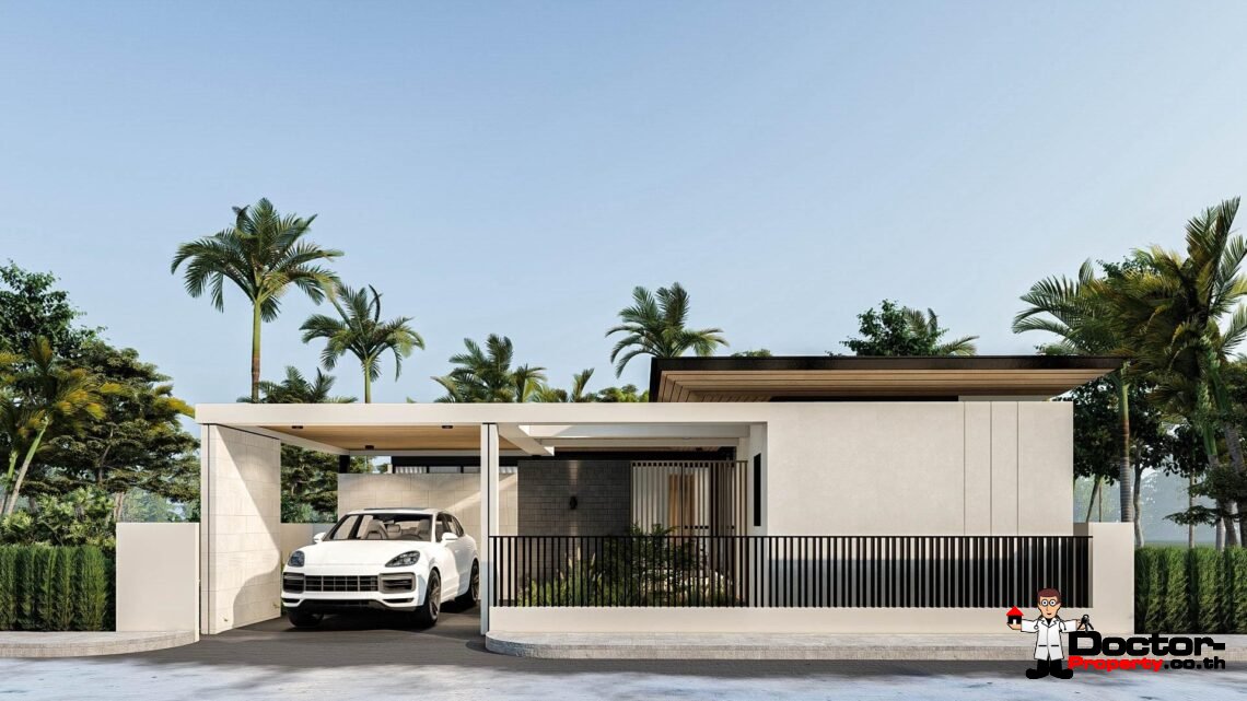 New 2 Bedroom Private Pool Villa in Chaweng, Koh Samui – For Sale