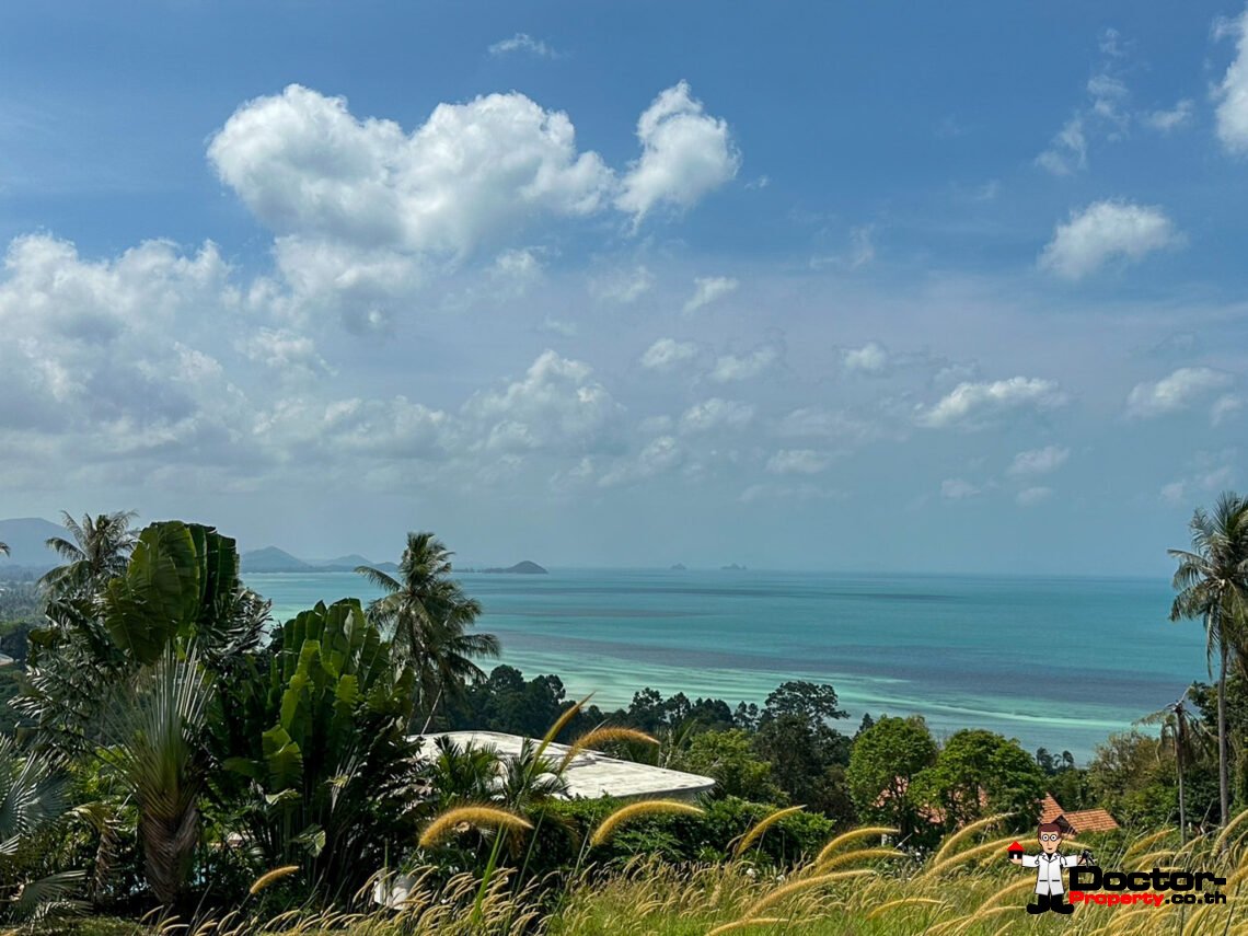 Land 1 Rai with Sea View in Angthong Koh Samui – For Sale