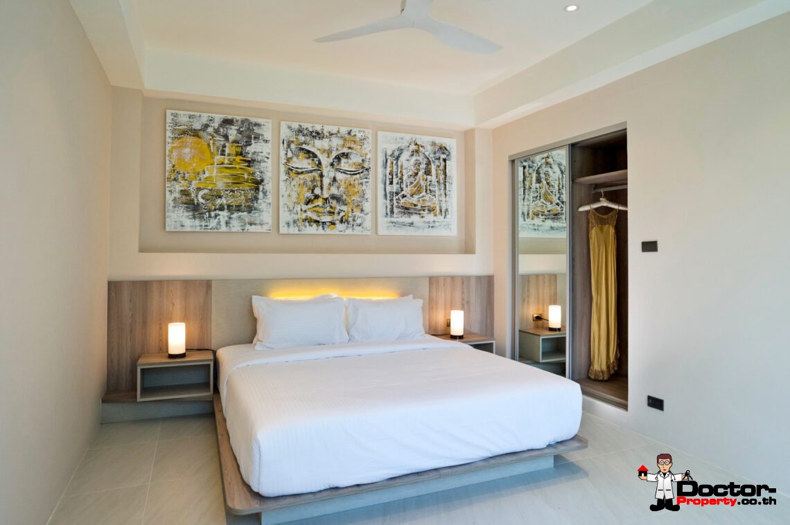 Modern 3 Bedroom Private Pool Villa in Plai Laem, Koh Samui – For Sale