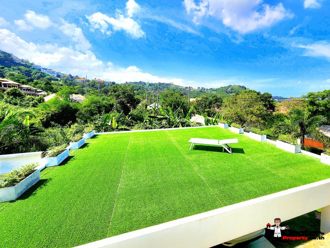 Magnificent 3 Bedroom Luxury Smart Villa with Sea View in Bo Phut, Koh Samui – For Sale