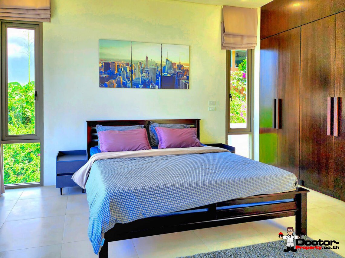 Magnificent 3 Bedroom Luxury Smart Villa with Sea View in Bo Phut, Koh Samui – For Sale