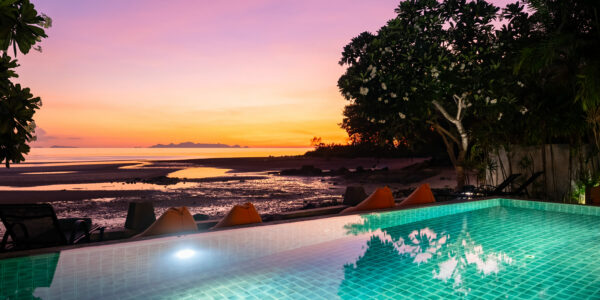 Beachfront 3 Bedroom Pool Villa in Bang Makham, Koh Samui – For Sale