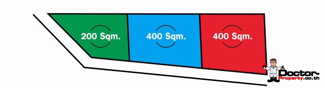 2,171 SQM Land with Partial Sea View and Mountain View in Mae Nam, Koh Samui – For Sale