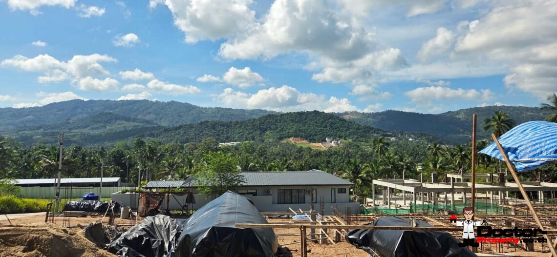 New Cosy 2-3 Bedroom Private Pool Villa in Mae Nam, Koh Samui – For Sale