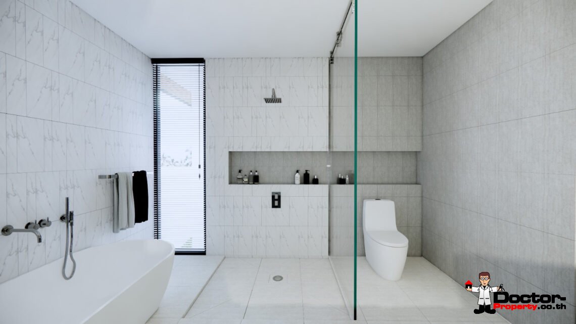 New 3 Bedroom Tropical Private Pool Villa in Mae Nam, Koh Samui – For Sale