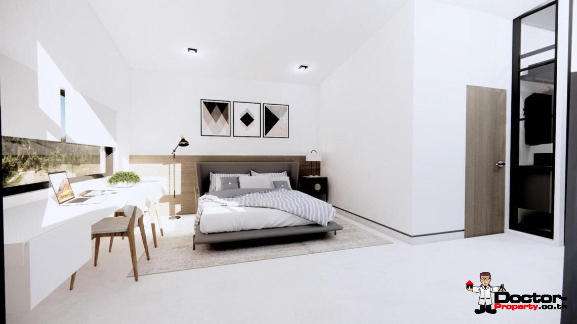 New 3 Bedroom Tropical Private Pool Villa in Mae Nam, Koh Samui – For Sale