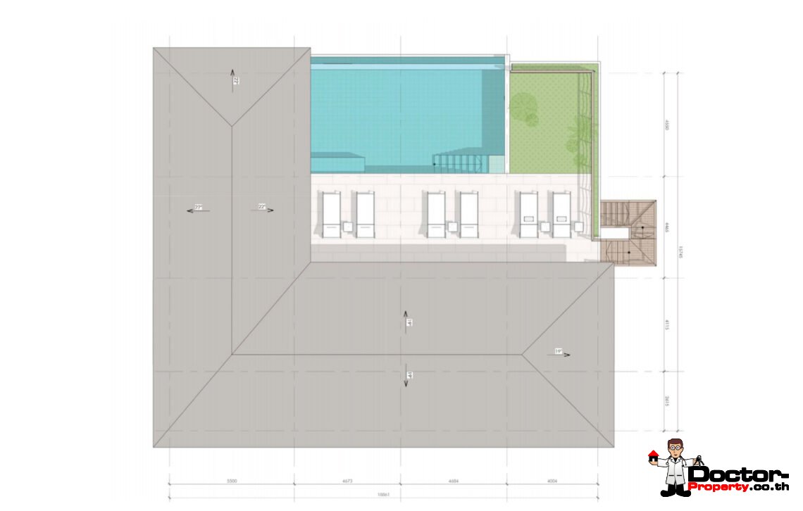 New Luxury 4 Bedroom Villa with Sea View and Sunset View in Bang Makham, Koh Samui – For Sale