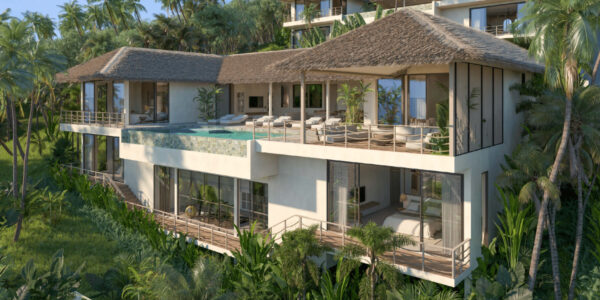 New Luxury 5-8 Bedroom Villa with Sea View and Sunset View in Bang Makham, Koh Samui – For Sale