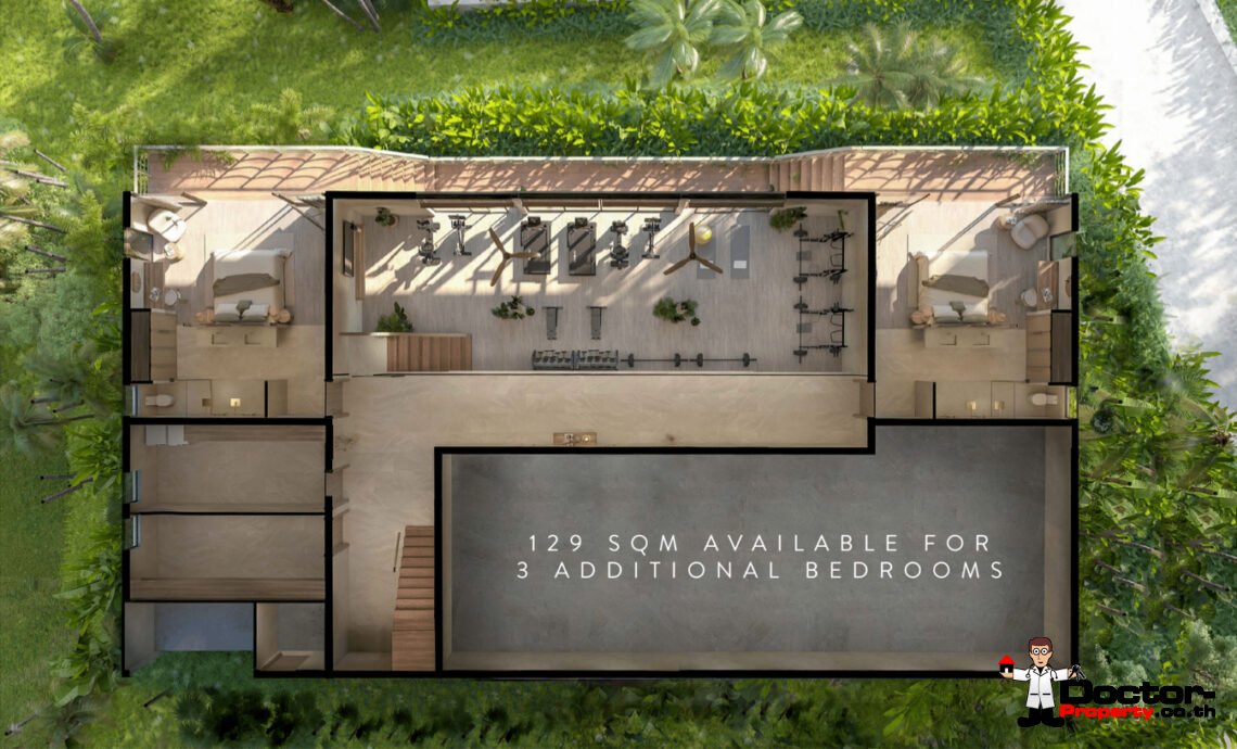 New Luxury 5-8 Bedroom Villa with Sea View and Sunset View in Bang Makham, Koh Samui – For Sale