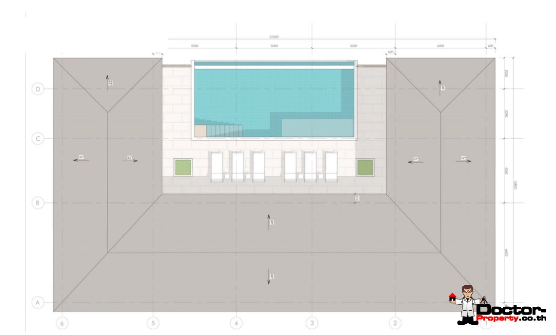 New Luxury 5-8 Bedroom Villa with Sea View and Sunset View in Bang Makham, Koh Samui – For Sale