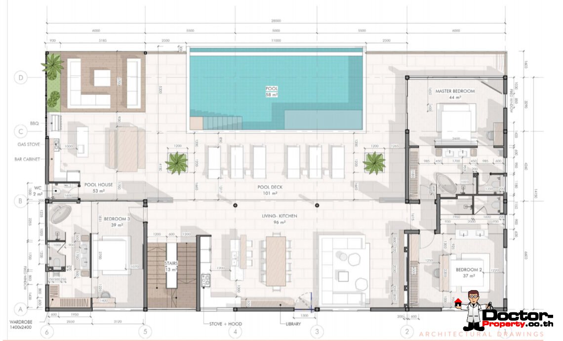 New Luxury 5-8 Bedroom Villa with Sea View and Sunset View in Bang Makham, Koh Samui – For Sale