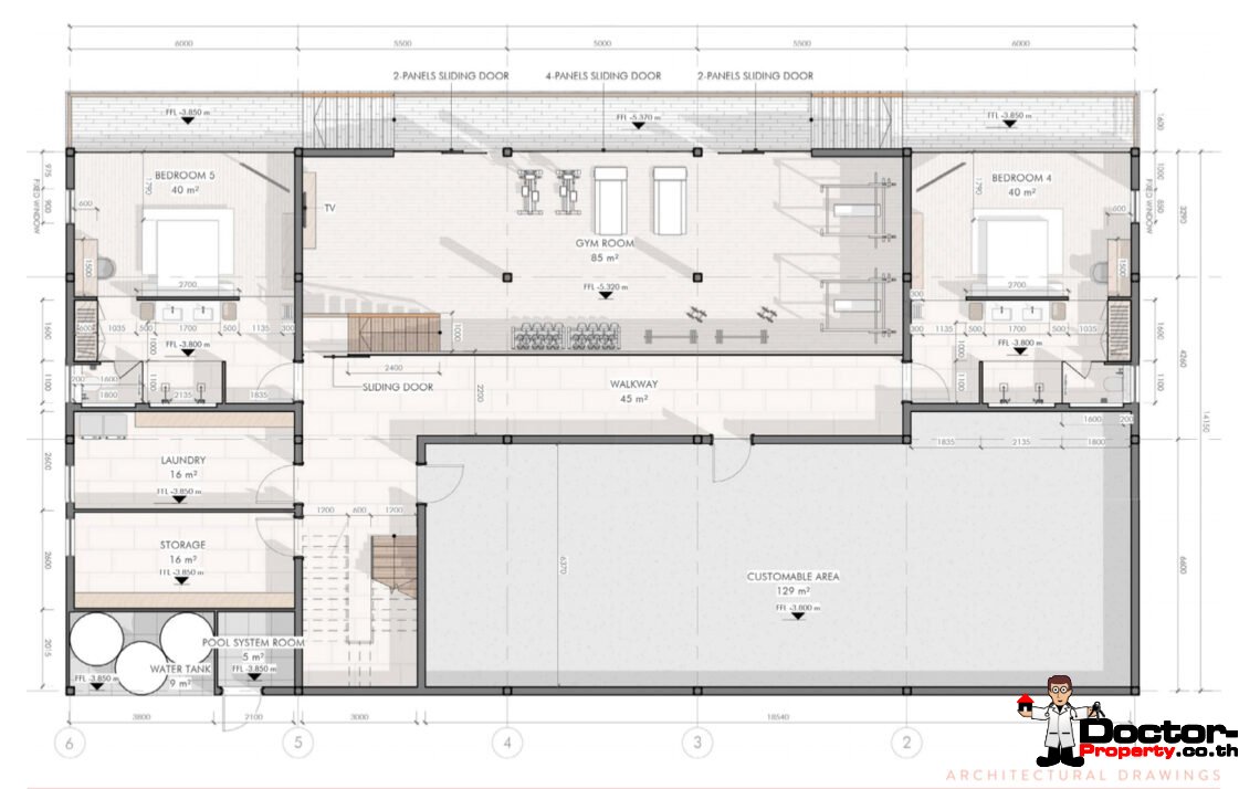 New Luxury 5-8 Bedroom Villa with Sea View and Sunset View in Bang Makham, Koh Samui – For Sale