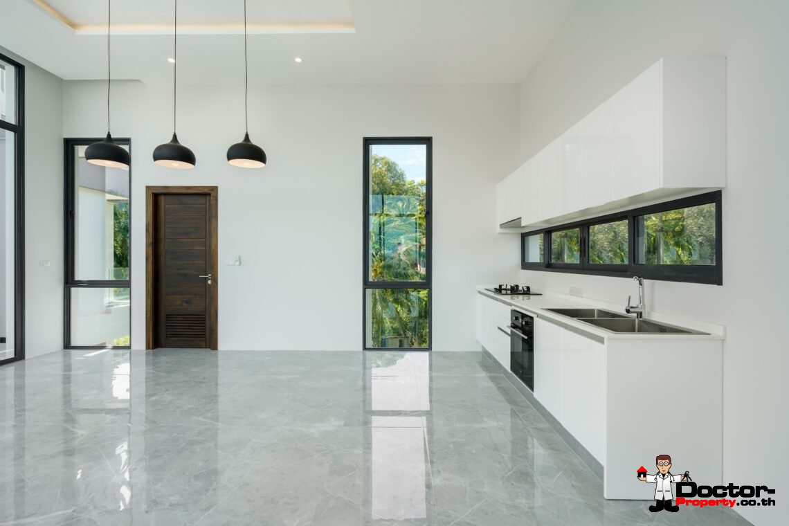 4 Bedroom Villa in Private Hilltop Estate, Bang Por, Koh Samui – For Sale