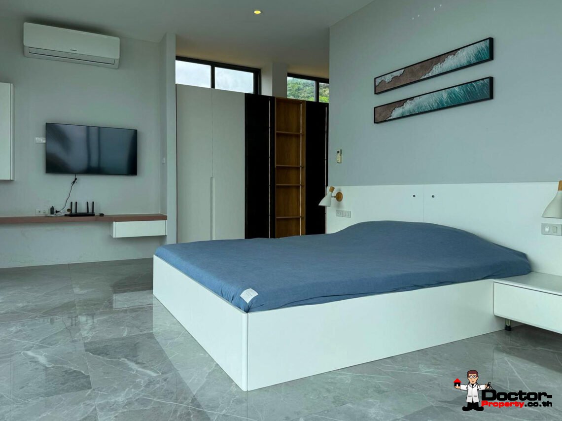4 Bedroom Villa in Private Hilltop Estate, Bang Por, Koh Samui – For Sale