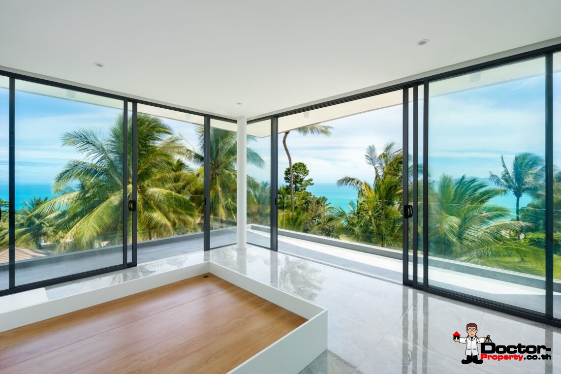 4 Bedroom Villa in Private Hilltop Estate, Bang Por, Koh Samui – For Sale