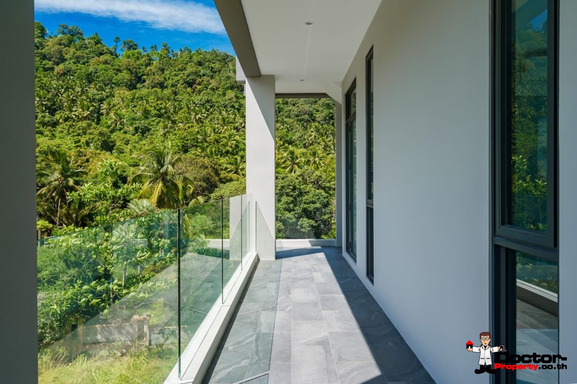 4 Bedroom Villa in Private Hilltop Estate, Bang Por, Koh Samui – For Sale