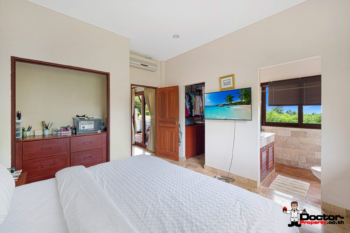 2 Bedroom and 3 Bedroom Villa with Sea View in Bang Makham, Koh Samui –  For Sale