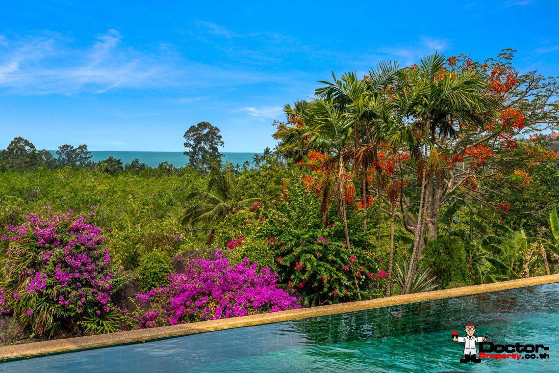2 Bedroom and 3 Bedroom Villa with Sea View in Bang Makham, Koh Samui –  For Sale