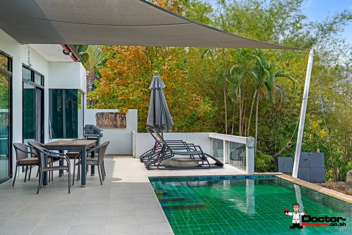 2 Bedroom and 3 Bedroom Villa with Sea View in Bang Makham, Koh Samui –  For Sale