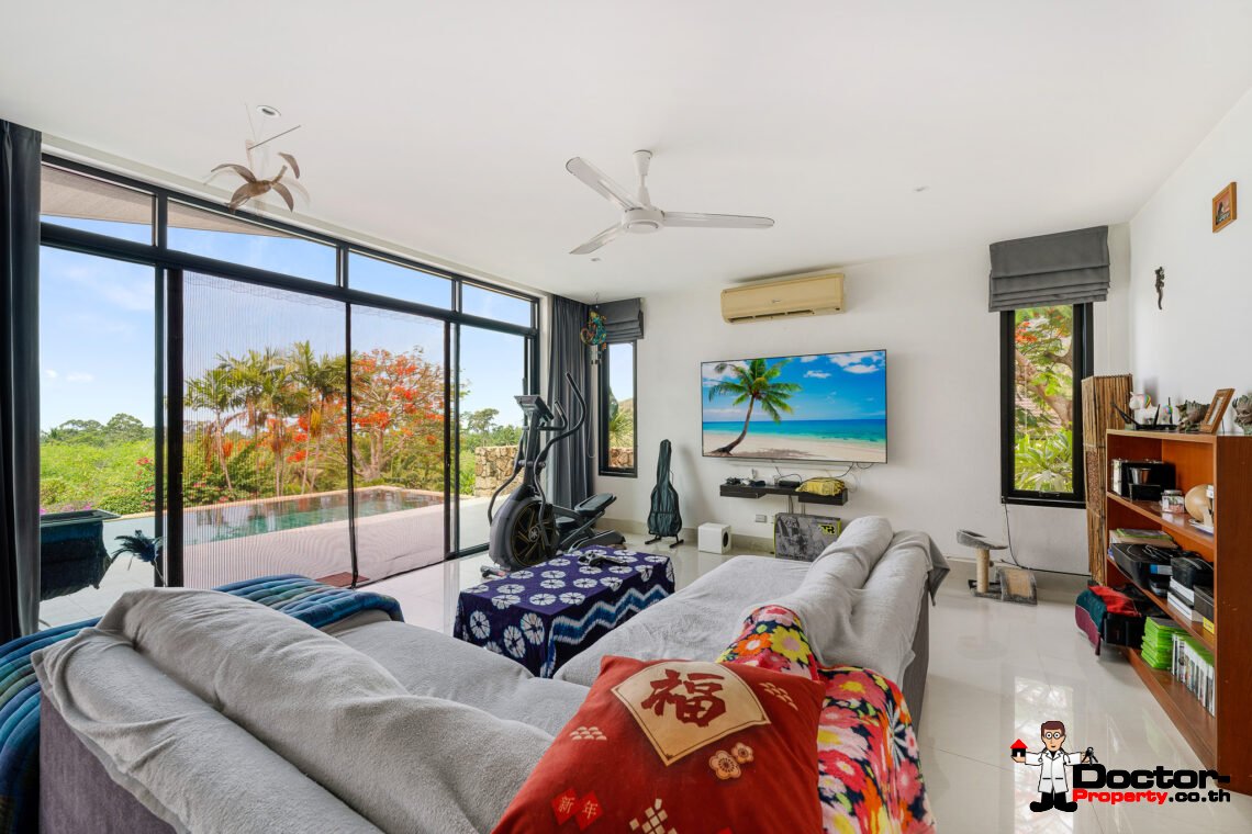 2 Bedroom and 3 Bedroom Villa with Sea View in Bang Makham, Koh Samui –  For Sale