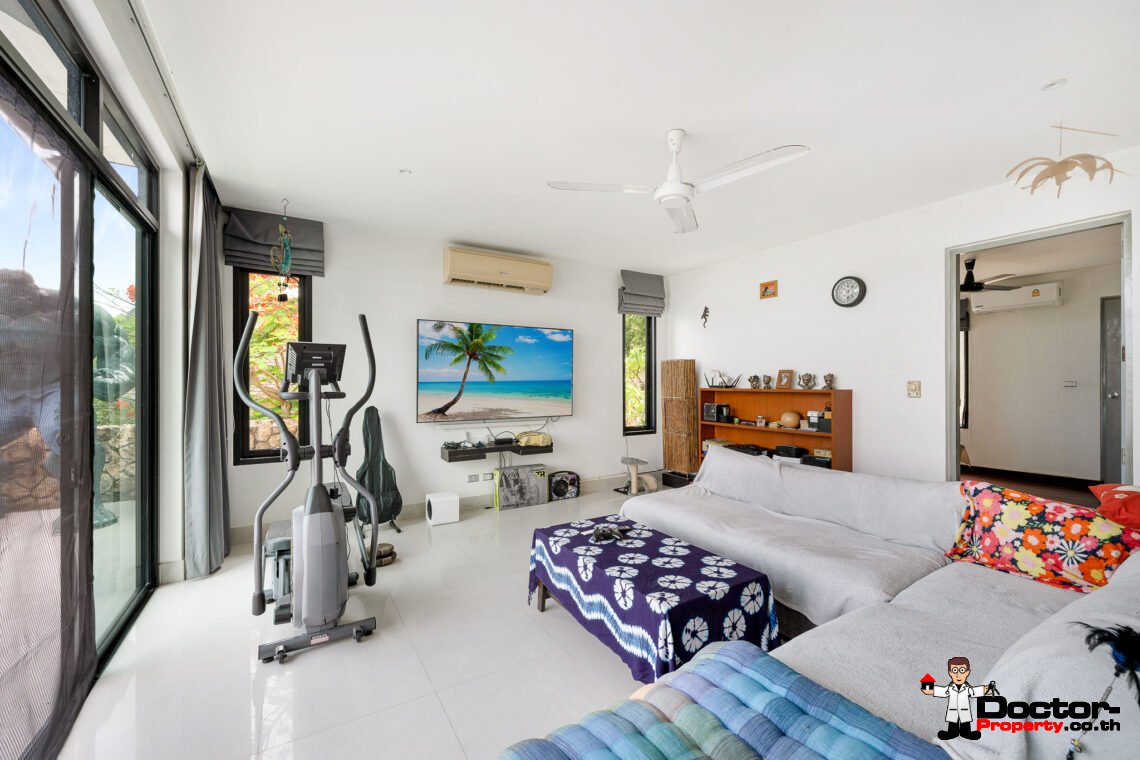 2 Bedroom and 3 Bedroom Villa with Sea View in Bang Makham, Koh Samui –  For Sale