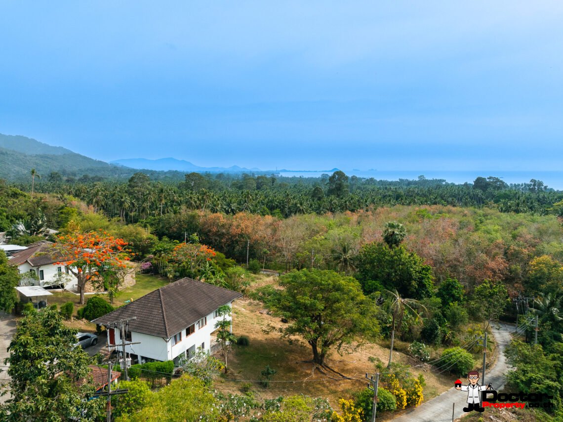 2 Bedroom and 3 Bedroom Villa with Sea View in Bang Makham, Koh Samui –  For Sale