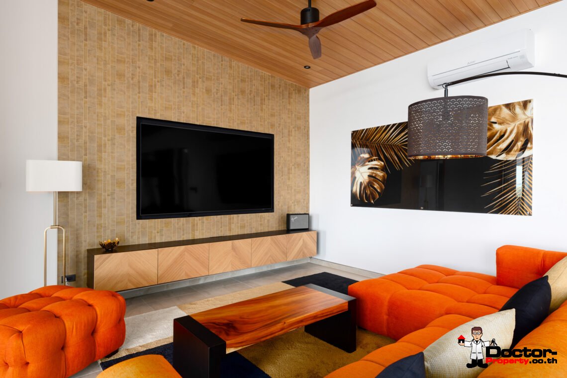 Elegant 4 Bedroom Sea View Pool Villa in Bo Phut, Koh Samui – For Sale