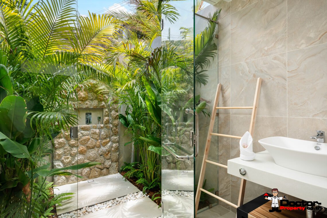 Elegant 4 Bedroom Sea View Pool Villa in Bo Phut, Koh Samui – For Sale