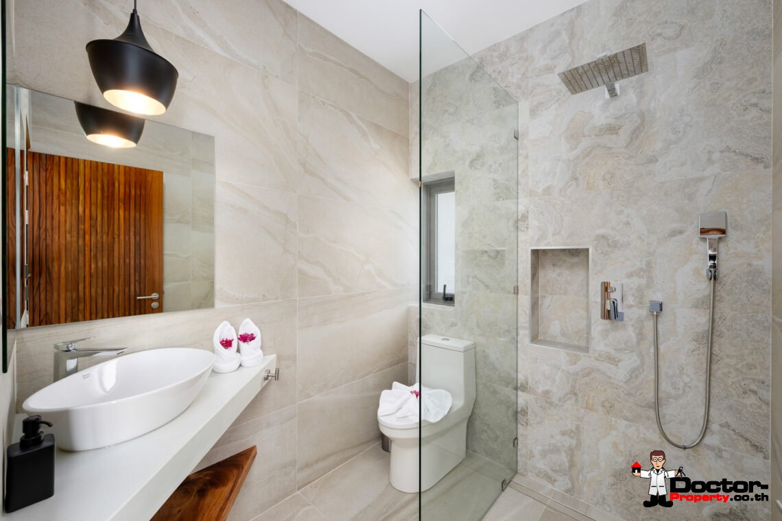 Elegant 4 Bedroom Sea View Pool Villa in Bo Phut, Koh Samui – For Sale