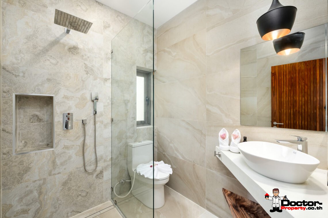 Elegant 4 Bedroom Sea View Pool Villa in Bo Phut, Koh Samui – For Sale