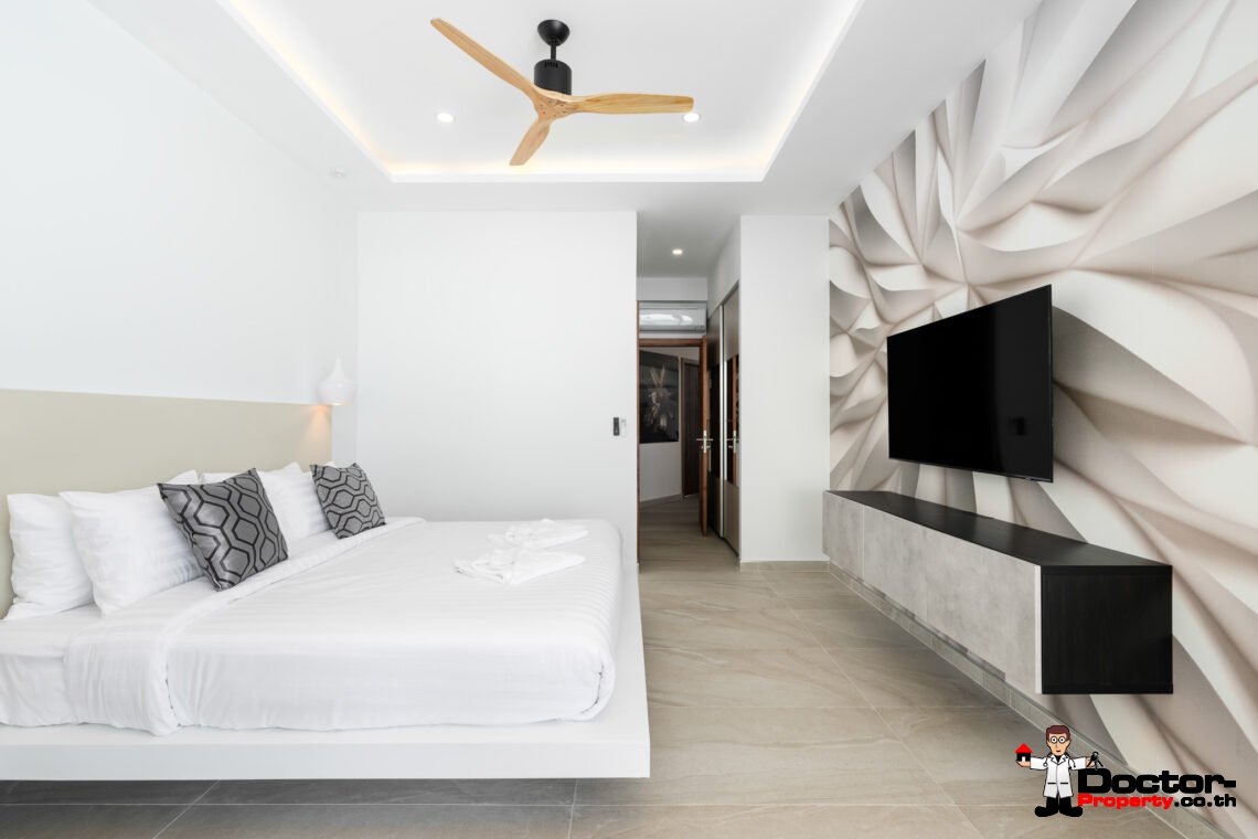 Elegant 4 Bedroom Sea View Pool Villa in Bo Phut, Koh Samui – For Sale