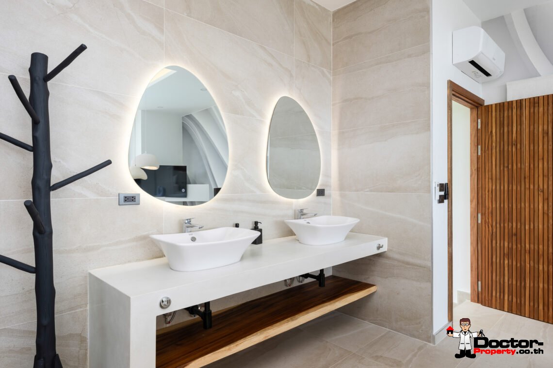 Elegant 4 Bedroom Sea View Pool Villa in Bo Phut, Koh Samui – For Sale