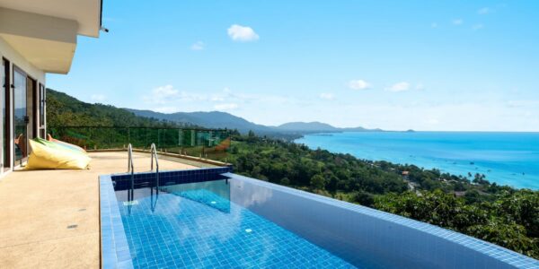 3 Bedroom Pool Villa with Sea View in Angthong, Koh Samui – For Sale