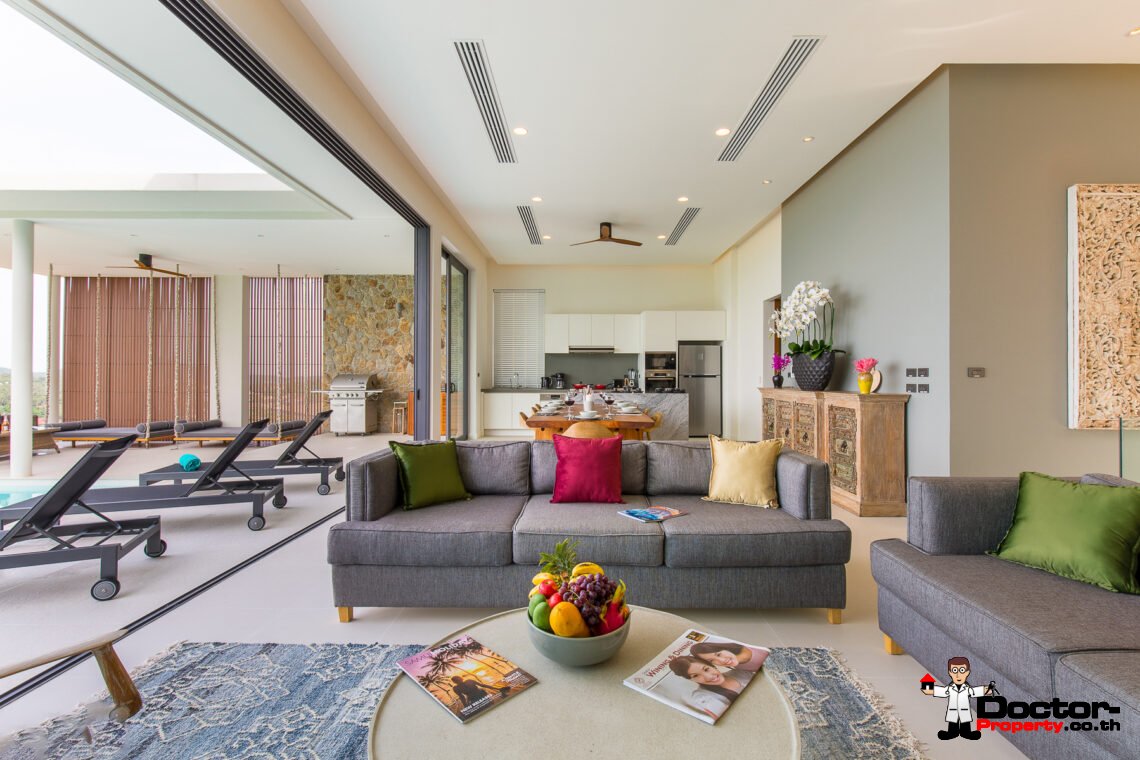 Luxurious 5 Bedroom Villa in Bo Phut, Koh Samui – For Sale