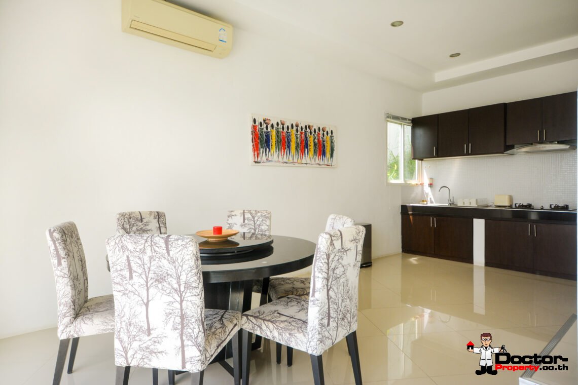 3 Bedroom Pool Villa with Sea View in Nathon, Koh Samui – For Sale