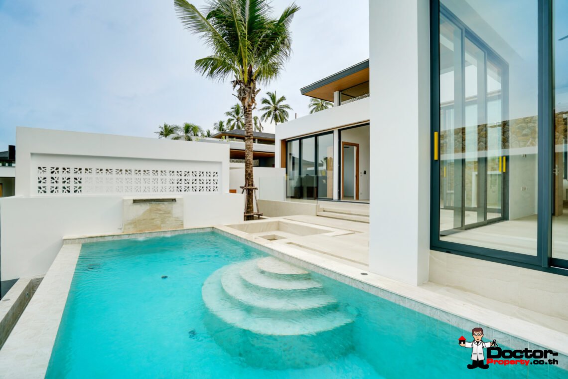 New 3 Bedroom Private Pool Villa in Mae Nam, Koh Samui – For Sale