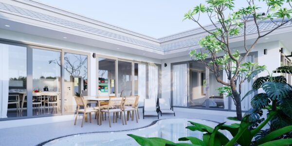 New 1-4 Bedroom Pool Villa in Choeng Mon, Koh Samui – For Sale