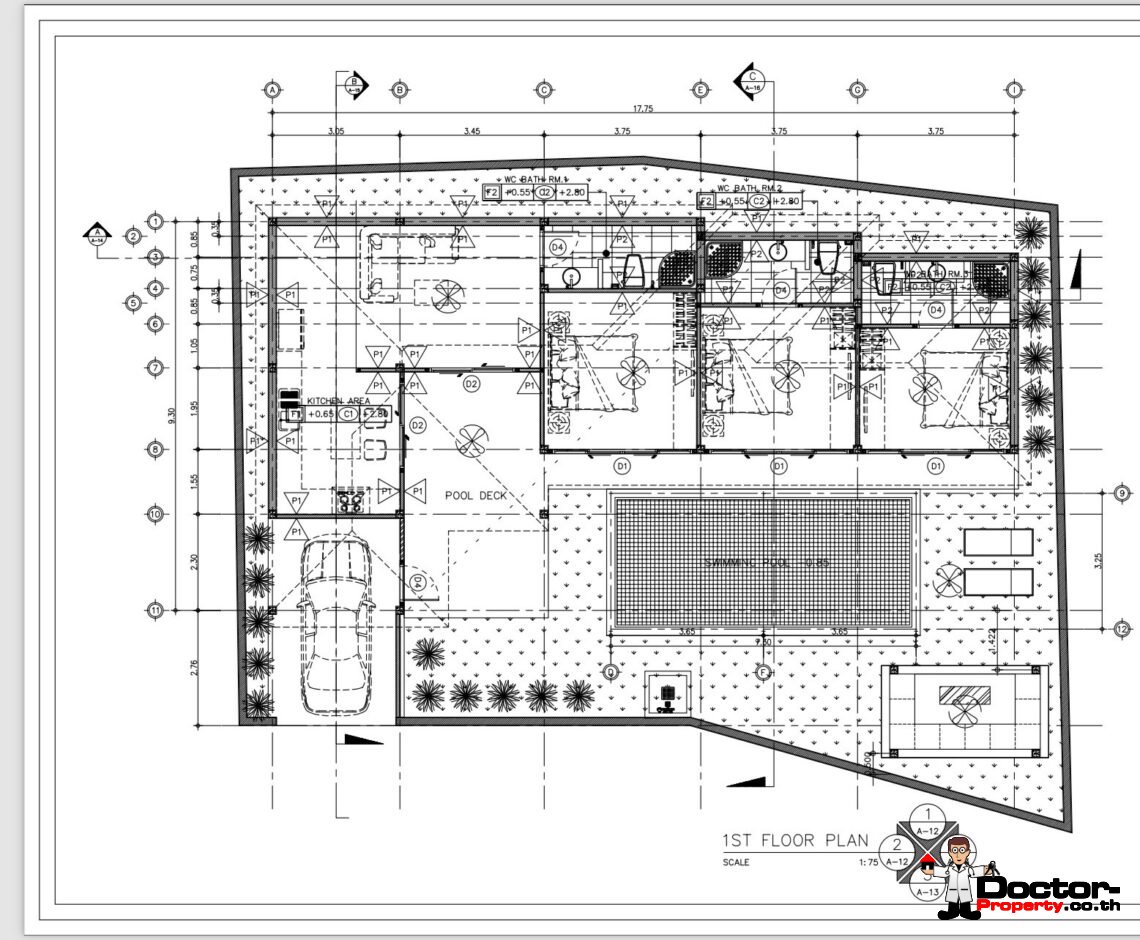 Modern 2-3 Bedroom Pool Villa in Bo Phut, Koh Samui – For Sale