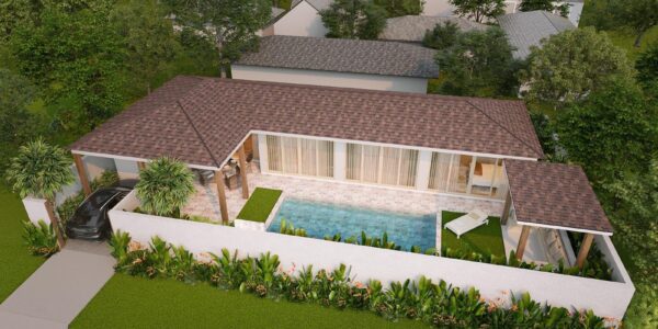 Modern 2-3 Bedroom Pool Villa in Bo Phut, Koh Samui – For Sale