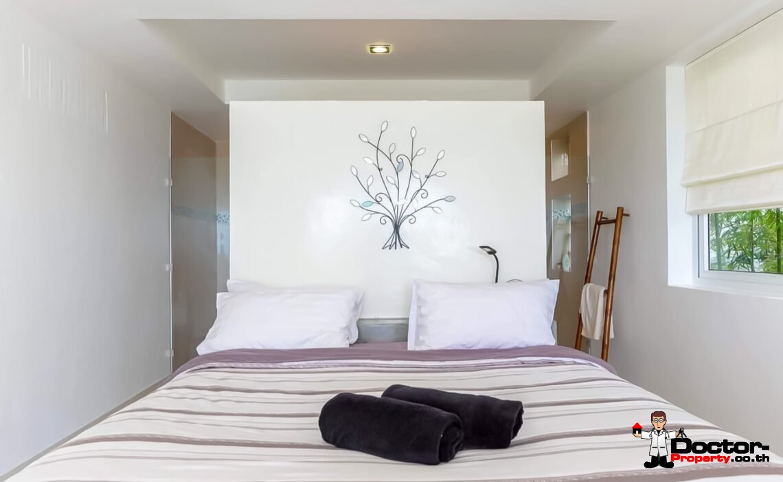 3 Bedroom Private Pool Villa with Sea View in Chaweng, Koh Samui – For Sale